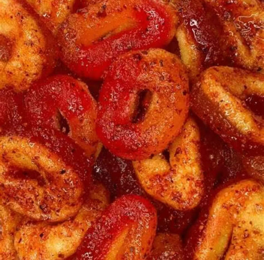 Chamoy & Tajin Peach Rings